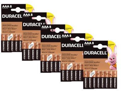 Baterie AAA LR03 Duracell Duralock Basic C&B 40 sztuk