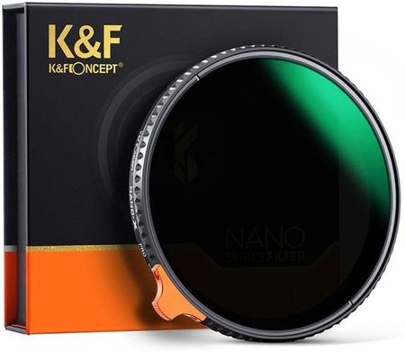 K&F Concept Filtr szary regulowany (ND2-ND400) Nano 67mm (KF011616)