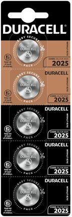 Bateria litowa Duracell CR2025 DL2025 ECR - 5 szt