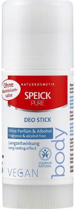 Speick Dezodorant W Sztyfcie Pure Bez Alkoholu 40ml