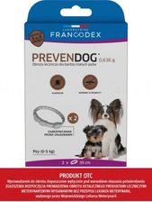 Zolux Francodex Obroża Biobójcza Prevendog 35cm Dla Bardzo Małych Psów Do 5 Kg 2 Szt. - zdjęcie 1