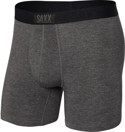 Bokserki męskie SAXX VIBE BOXER BRIEF GRAPHITE HEATHER