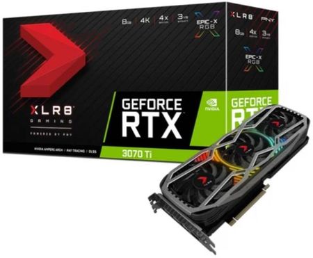PNY GeForce RTX 3070 Ti XLR8 Gaming Revel 8GB (VCG3070T8TFXPPB)