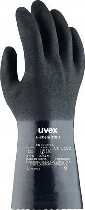 Uvex Rękawice Chemiczne Robocze Nbr Ruvex R9 Par12