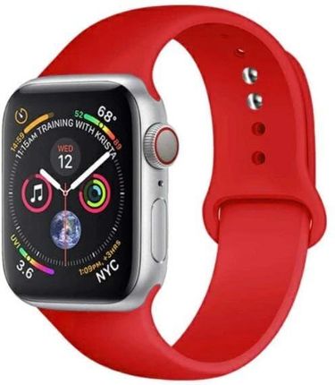 Beline Pasek Apple Watch Silicone 42 44 45Mm Red Colour