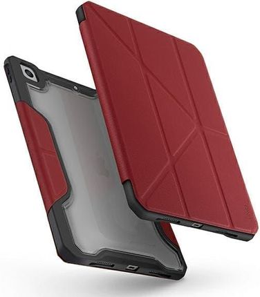 Uniq Etui Trexa Ipad 10.2" 2021 2020 2019 Antimicrobial Czerwony Red