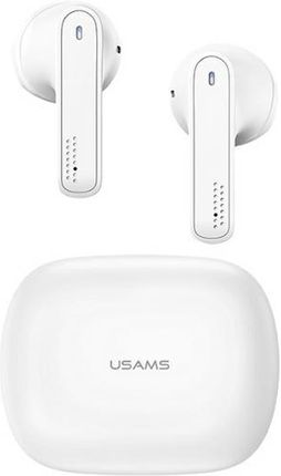 Usams 5.0 Tws Sm Series Bezprzewodowe Biały White Bhusm01 (Us-Sm001)