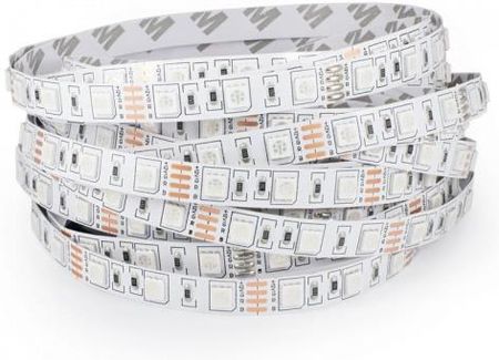 Ecolight Taśma LED 14,4W/1m diody smd 5050 IP00 RGB 60 led/1m 12V EKONOMICZNA (NTLCC63003RGB)