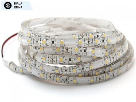 Uniled Taśma LED 3,8W/1m biała zimna 340lm diody smd 3528 IP63 60 led /1m CRI>80 12V PROFESJONALNA (S3528300WC63)
