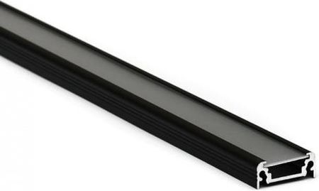 Topmet Profil LED SURFACE10 czarny klosz transparentny odcinki 1m i 2m (TSURFACECZ+KLSGCSZ)