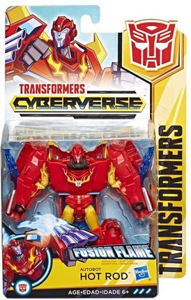 Hasbro Transformers Cyberverse - Warrior Hot Rod E3638