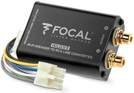 Focal Car Konwerter Stereofoniczny RCA Line HILO V3 (HILOV3)