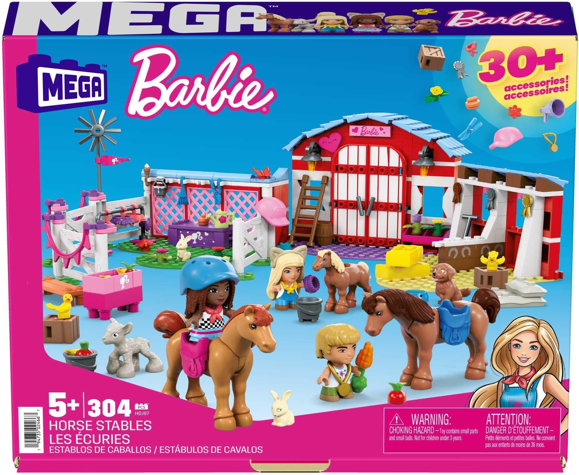 Mega Barbie Stajnia HDJ87 - ceny i opinie - Ceneo.pl