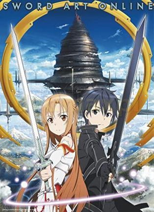 Sword Art Online - Poster Asuna & Kirito Aincrad (52X38)
