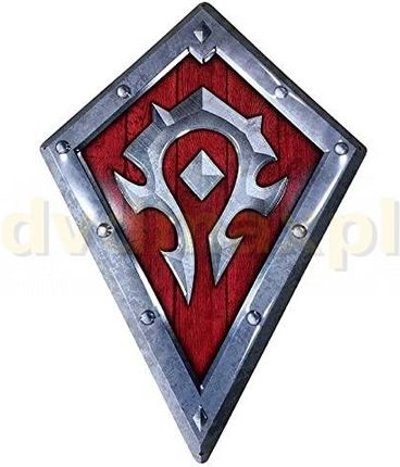 World Of Warcraft - Plaque Métal Horde Shield (25X35)