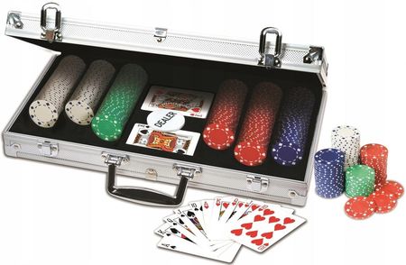 Merchant PR03309SP4 Zestaw do pokera 300 żetonów