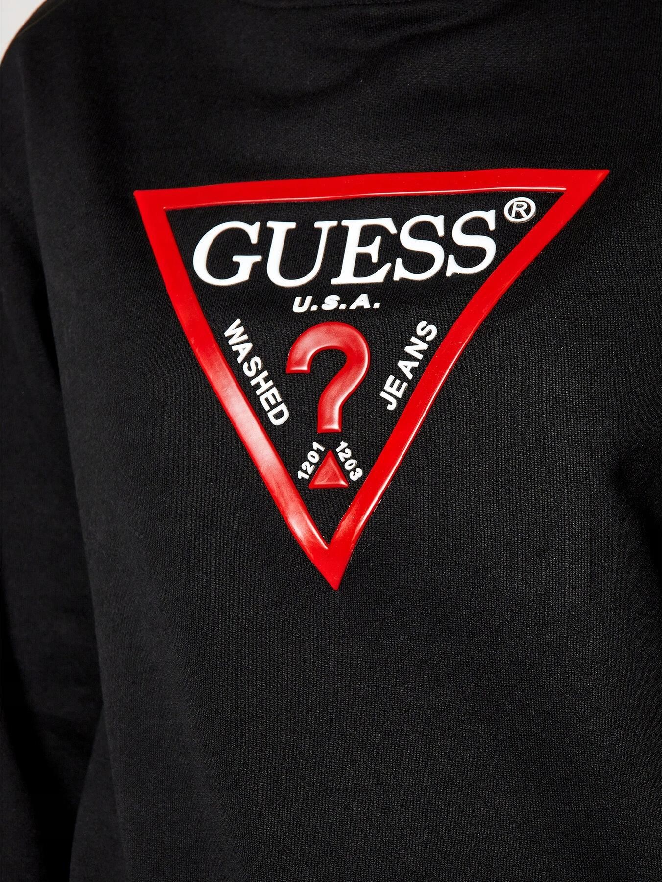 Guess Damska Bluza Czarna Relaxed S 