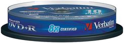 Zdjęcie VERBATIM DVD+R 4,7GB 16x Cake 10 szt - Szczucin