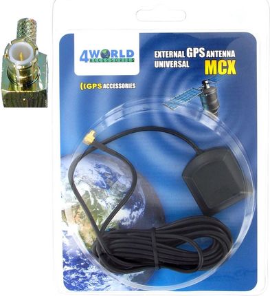 4World 04433 Zewnętrzna antena MCX