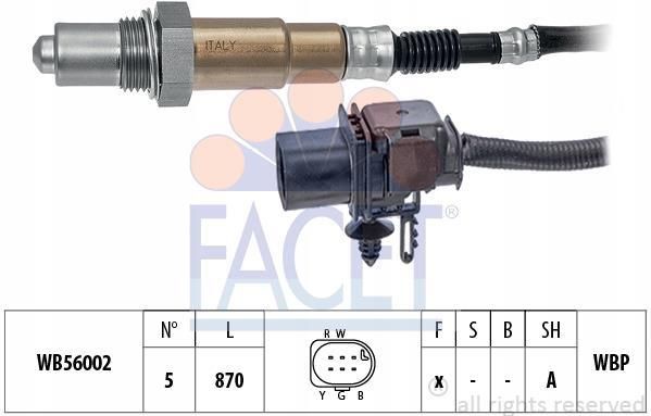 1.997.688 EPS FACET 10.7688 Lambda sensor Made in Italy
