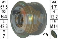 Zdjęcie Alternator Sprzęgło Jednokierunkowe Zn5609 Era - Orzesze