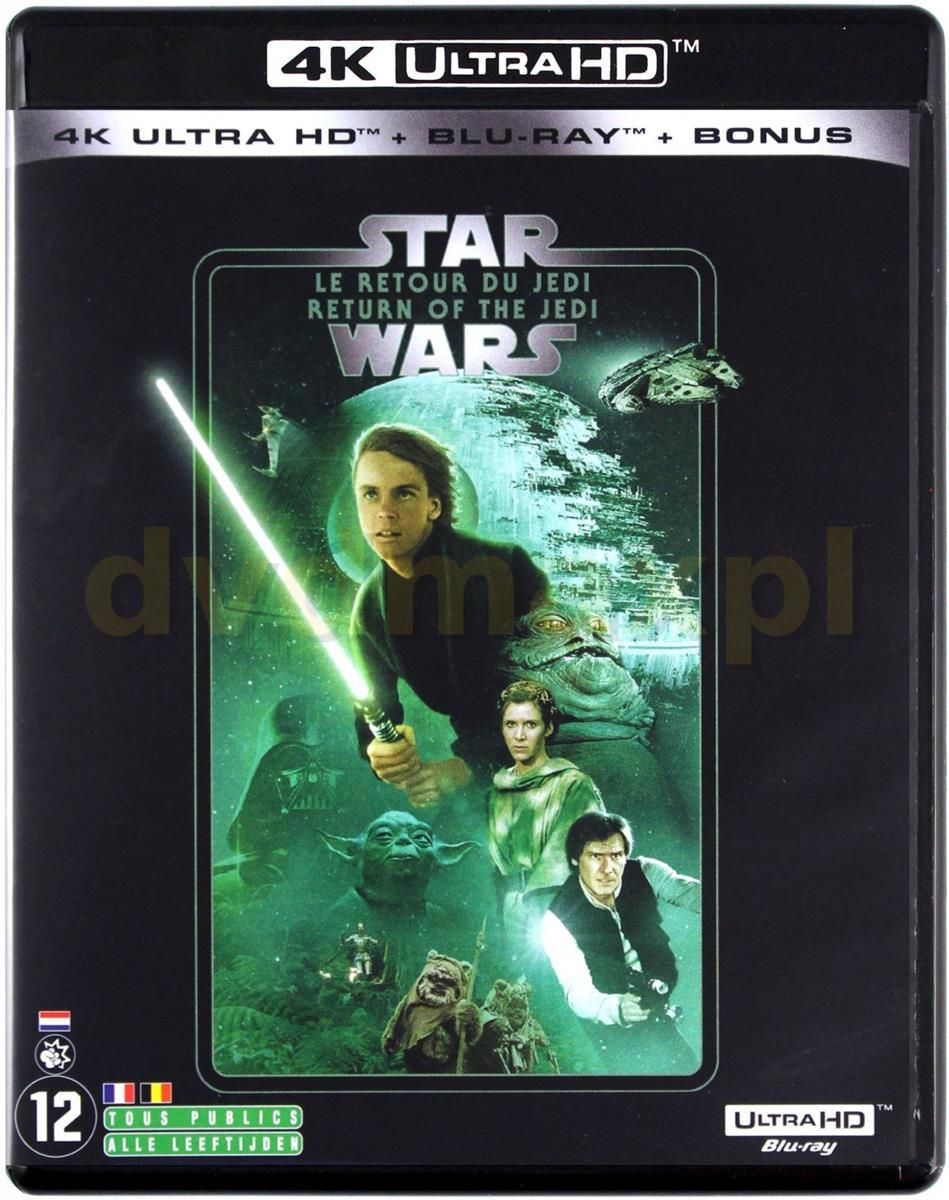 Gwiezdne Wojny Część Vi Powrót Jedi Film Blu-ray Star Wars: Episode VI - Return of the Jedi (Gwiezdne wojny