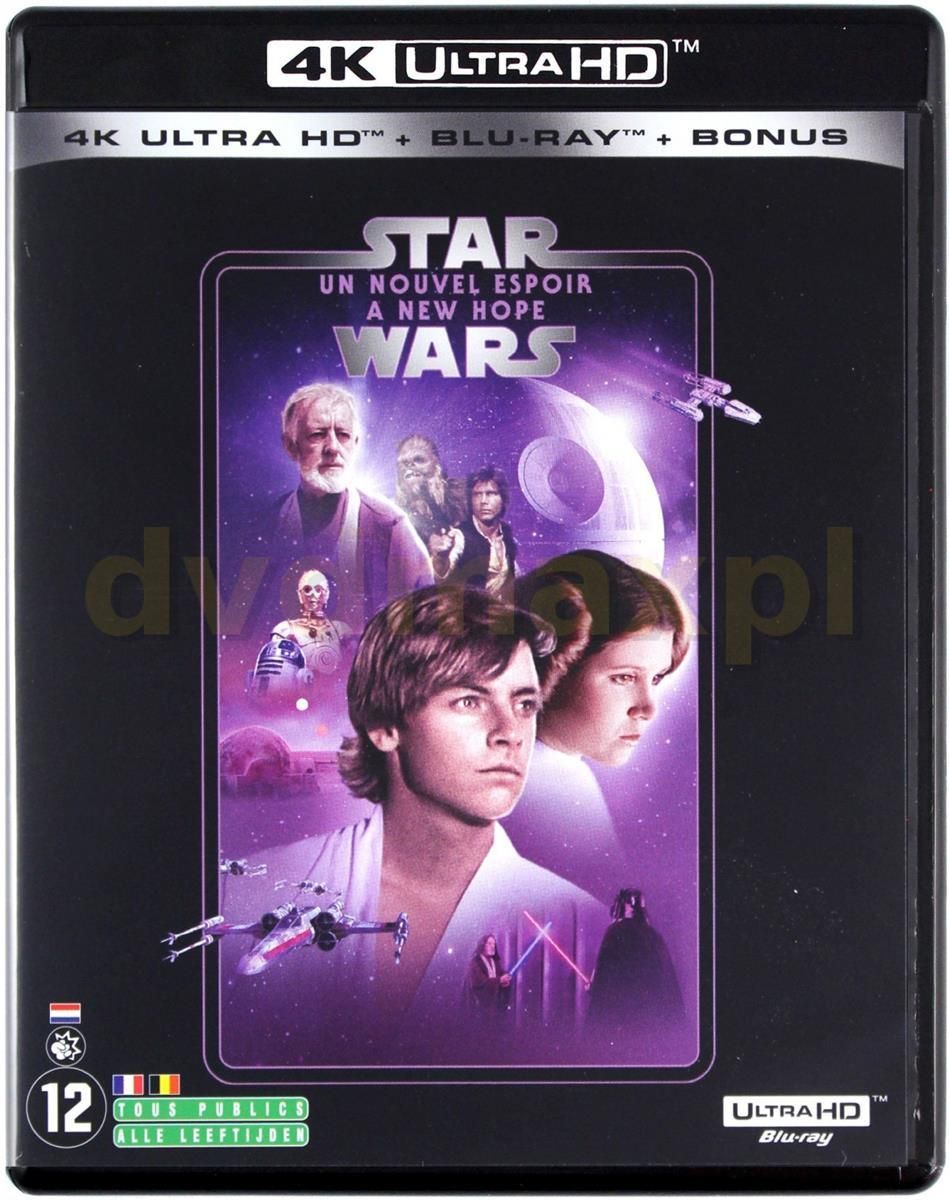 Film Blu Ray Star Wars Episode Iv A New Hope Gwiezdne Wojny Część Iv Nowa Nadzieja Blu 7769