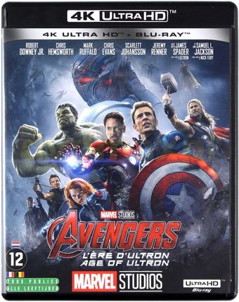 Avengers: Age of Ultron (Avengers: Czas Ultrona) [Blu-Ray 4K]+[Blu-Ray]