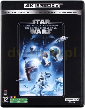 Star Wars: Episode V - The Empire Strikes Back (Gwiezdne wojny: Część V - Imperium kontratakuje) [Blu-Ray 4K]+[2xBlu-Ray]