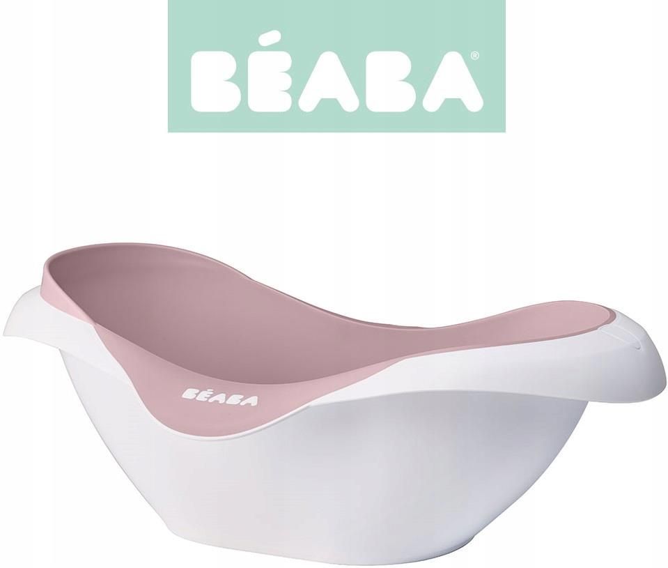 Beaba Zestaw Wanienka Camele’o Old Pink + Stojak - zdjęcie 5 Beaba Zestaw Wanienka Camele’o Old Pink + Stojak