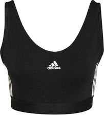 Zdjęcie ADIDAS Stanik sportowy adidas Essentials 3-Stripes W GS1343- Biały, Czarny - Nowa Słupia