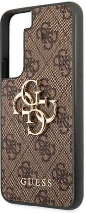 Guess Guhcs22S4Gmgbr S901 S22 Brązowy Hardcase 4G Big Metal - zdjęcie 5