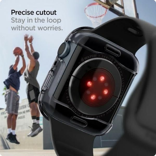 Spigen Ultra Hybrid Apple Watch 7 41Mm Dymiony/Space Crystal Acs04189 - zdjęcie 3 Spigen Ultra Hybrid Apple Watch 7 41Mm Dymiony/Space Crystal Acs04189