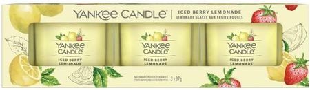 Yankee Candle Iced Berry Lemonade świece mini 3 szt