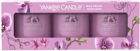Yankee Candle Wild Orchid świece mini 3 szt