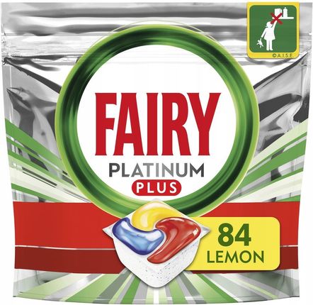 Fairy Platinum Plus All In One Kapsułki Do Zmywarki Cytrynowe 84 Szt