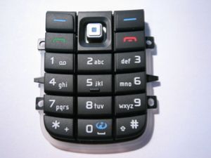 Nokia 6020 czarna Klawiatura