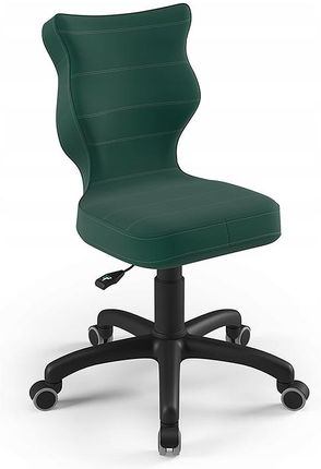 Entelo Krzesło dziecięce Petit BK Velvet rozmiar 4 (133-159 cm) zielone