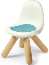 Smoby Krzesełko z Oparciem Ogrodowe Do Pokoju Biało-Niebieskie - Krzesła dziecięce