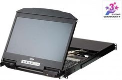 Zdjęcie ATEN 4-Port USB HDMI Multi-View Dual Rail WideScreen LCD KVM Switch CL3884NW-ATA-AG - Pszów