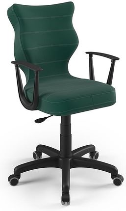 Entelo Krzesło młodzieżowe Norm Velvet rozmiar 5 (146-176,5 cm) turkusowe