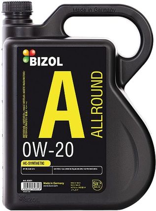 Bizol Olej Allround 0W20 5L Gm Dexos