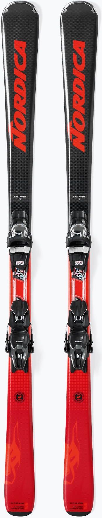 NORDICA SPITFIRE 73 + TP2COMP10 FDT TAILLE 174cm PAIRE DE SKI + FIXATION MARKER TP2 10 - Sport & Plein air