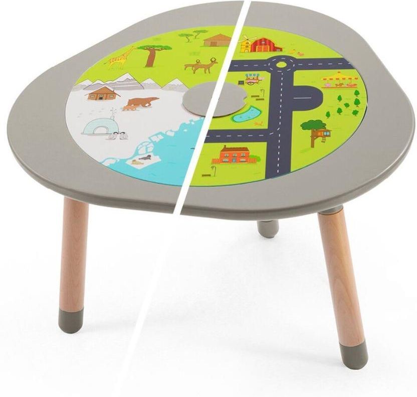 Stokke MuTable - wielofunkcyjny stolik do zabawy-Gołębi Szary - zdjęcie 3 Stokke MuTable - wielofunkcyjny stolik do zabawy-Gołębi Szary
