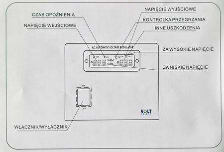 Volt Polen Spannungsstabilisator AVR PRO 5000VA 3 W23-FQ6822 online kaufen