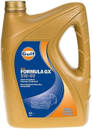 Gulf Formula Gx 5W40 Olej Silnikowy 5L 120108701618