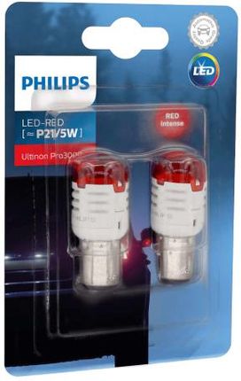 Philips P215W Czerwone Led Ultinon Pro3000 Si 12V 08W175W Bay15D 11499U30Rb2