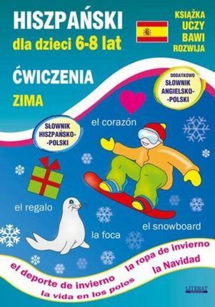 Hiszpański dla dzieci 6-8 lat. Zima. Ćwiczenia
