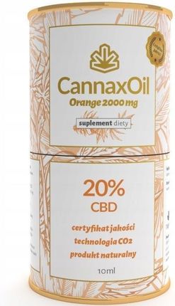 CANNAX OIL ORANGE 2000 MG CBD, 10 ml