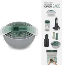 Zdjęcie JOSEPH JOSEPH Sage 9 el. - miski kuchenne plastikowe z miarkami i akcesoriami - Płoty